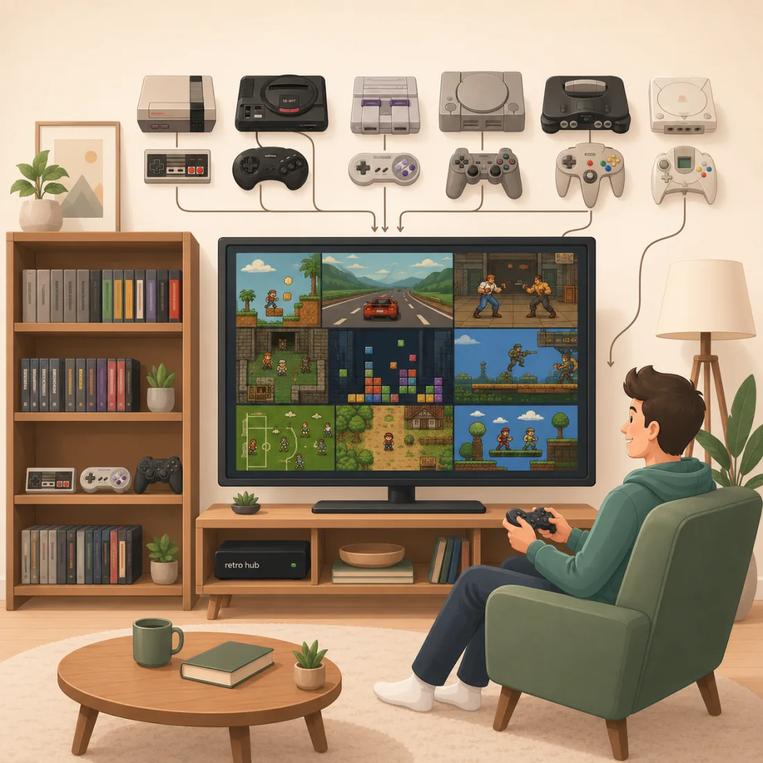 Play retro games from every classic console in your browser